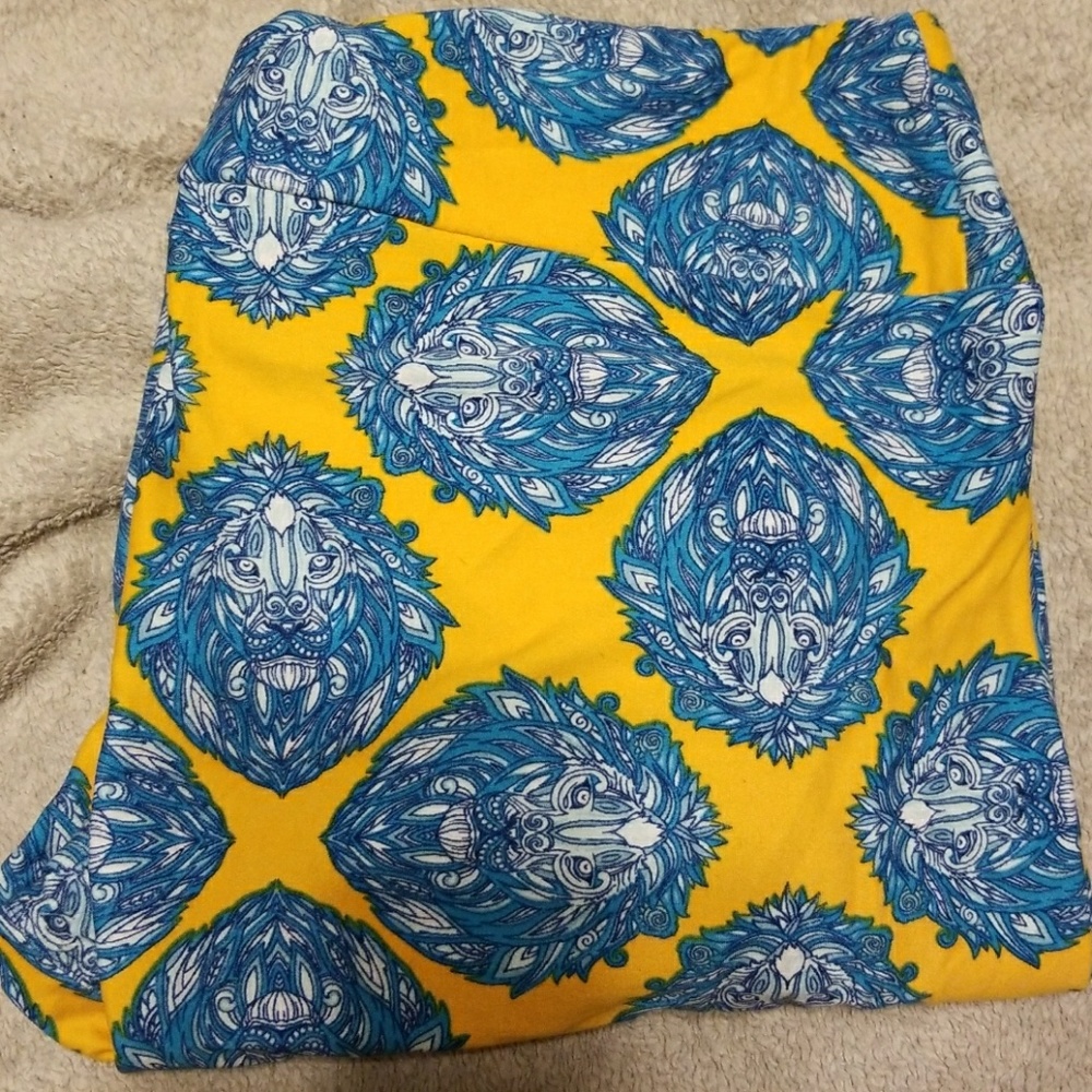 vintage lularoe lion leggings